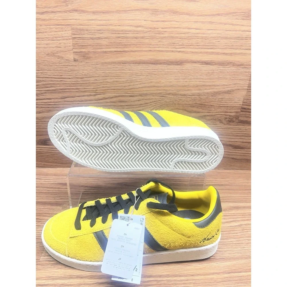 Adidas JABBAR LO Bruce Lee 'Game of Death' Yellow Black (JR1597) NEW Men's 8.5